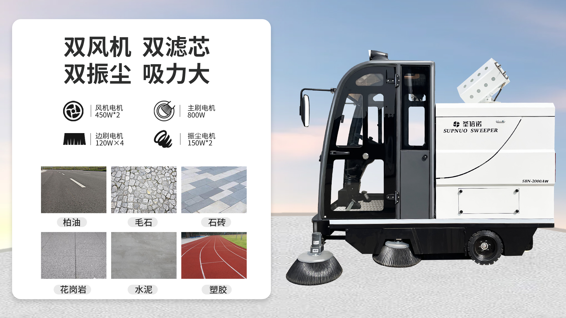 锡林郭勒盟电动扫地车在机场清洁中的应用